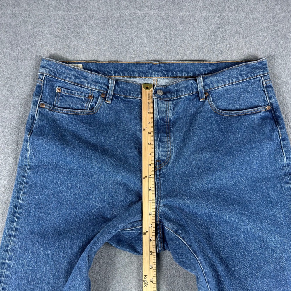 Levis Womens Jeans 20W (42x26) Premium 501 Button Fly Big E - Picture 8 of 15